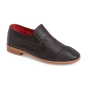 JEFFREY CAMPBELL Berkley Black Slip On Loafer